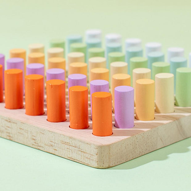 Montessori Matchstick Color Drop