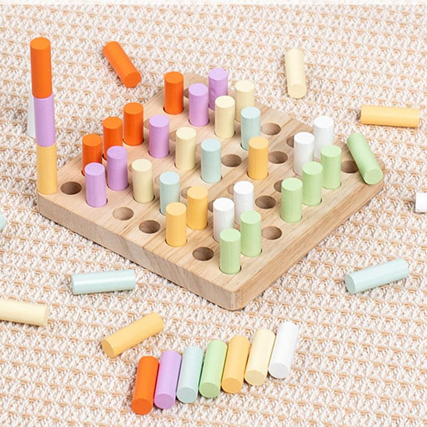 Montessori Matchstick Color Drop