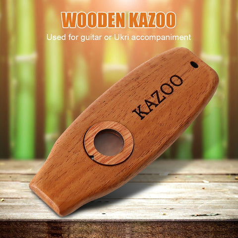 Wooden Classic Kazoo Flute
