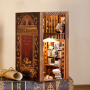 Miniature Wooden Magical Book Set