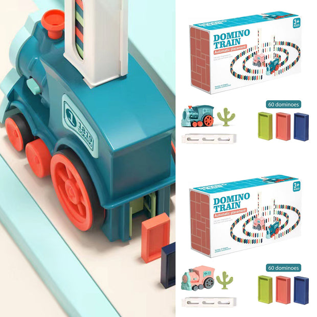 Electric Domino Train Car Set