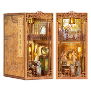 Miniature Wooden Magical Book Set