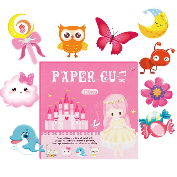 Handmade Paper Cut Craft Book (Princess and Castle)