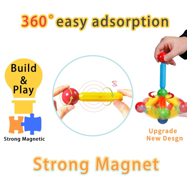 Magnetic Constructor Blocks Set