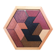 Hexagon Tangram Puzzle