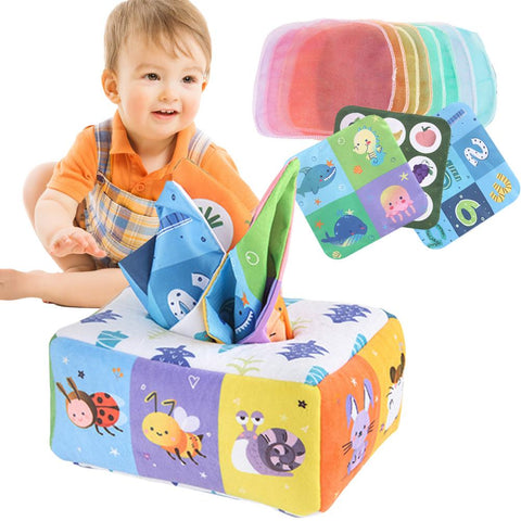 Tissue Box Sensory Toy