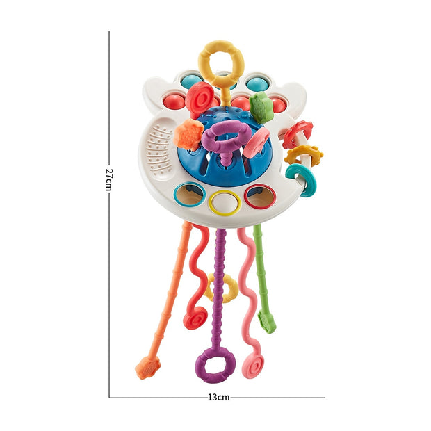 Colorful Pull String Sensory Toy