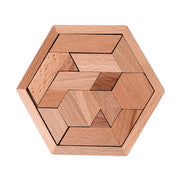 Hexagon Tangram Puzzle