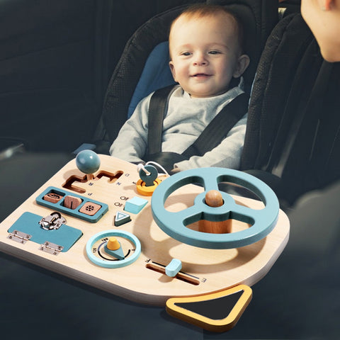 Interactive Puzzle Steering Wheel