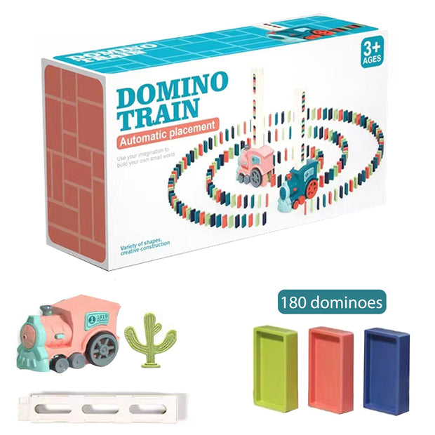 Electric Domino Train Car Set