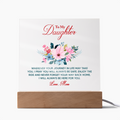 Acrylic Bundle - To my daughter, wherever your journey in life may take you