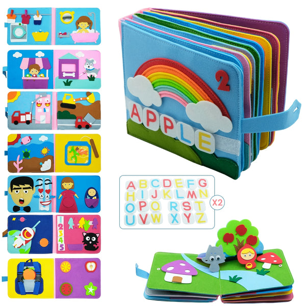 Cognitive Baby Cloth Books